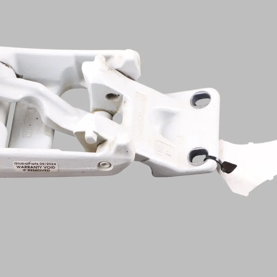 Mercedes W907 Door Hinge Bottom Lower Arctic White - 9147 - SKU A9107409200-ARW - Part number A9107409200