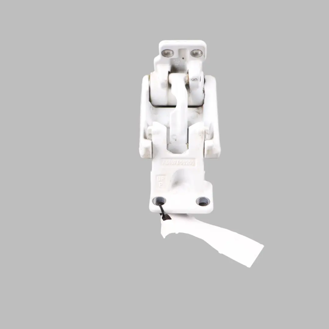 Mercedes W907 Door Hinge Bottom Lower Arctic White - 9147 - SKU A9107409200-ARW - Part number A9107409200