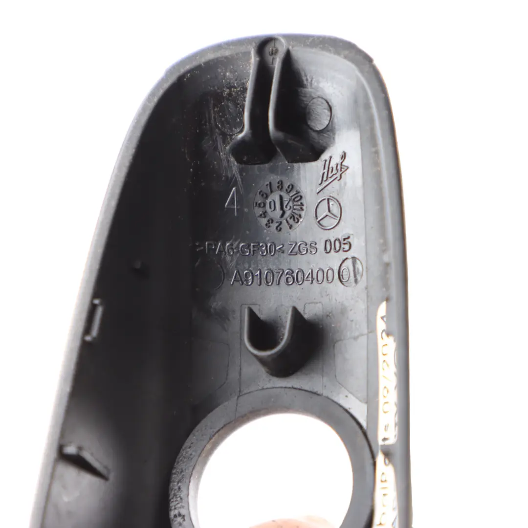 W907 W910 Door Handle Lock Trim Cover Base Front Right O/S to Mercedes with Part number A9107604000 Mercedes W907 W910 Door Handle Lock Trim Cover Base Front Right O/S - SKU A9107604000 - Part number A9107604000