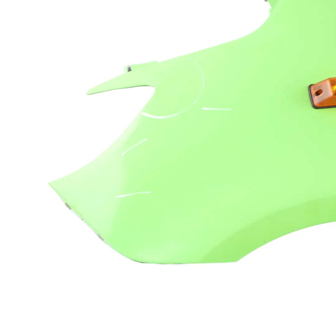 W907 Side Panel Front Left N/S Wing Fender Leaf Green - 6339 to Mercedes Sprinter with Part number A9108810000 Mercedes Sprinter W907 Side Panel Front Left N/S Wing Fender Leaf Green - 6339 - SKU A9108810000-LGR - Part number A9108810000