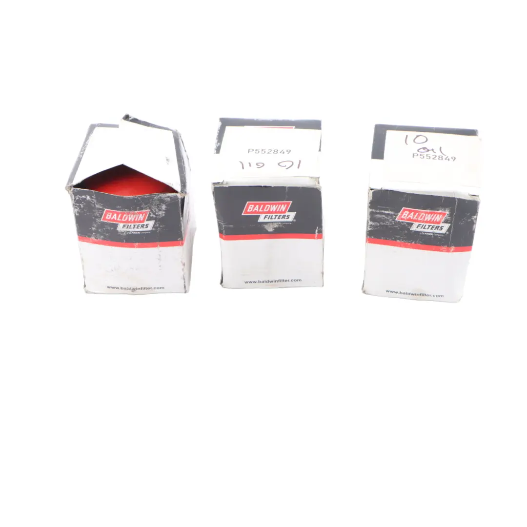 Baldwin Filters Engine Oil Filter Lube Cartridge Element Set Of 3 to with Part number B161-S Baldwin Filters Engine Oil Filter Lube Cartridge Element Set Of 3 - SKU B161-S - Part number B161-S