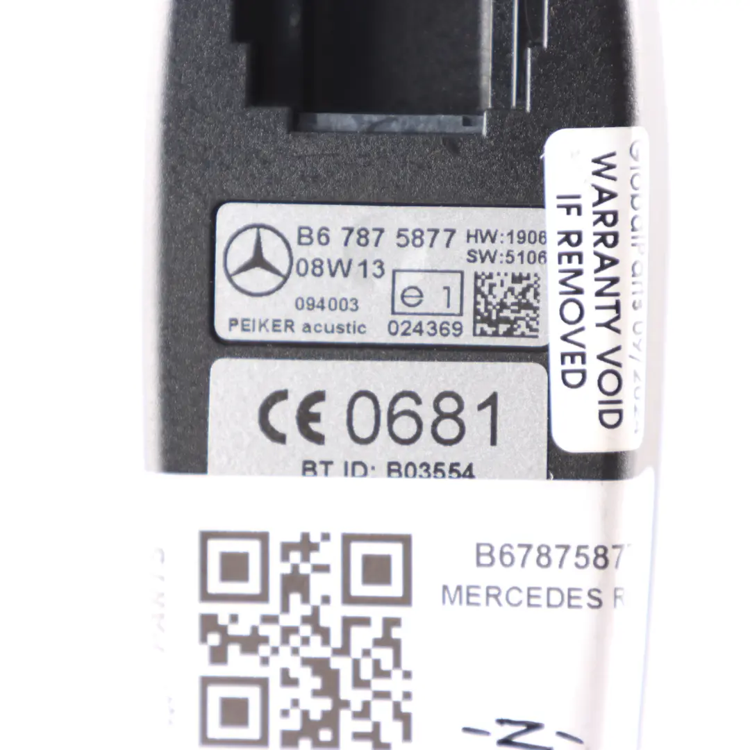 Bluetooth Adapter Control Unit Module to Mercedes R171 with Part number B67875877 Mercedes R171 Bluetooth Adapter Control Unit Module - SKU B67875877 - Part number B67875877