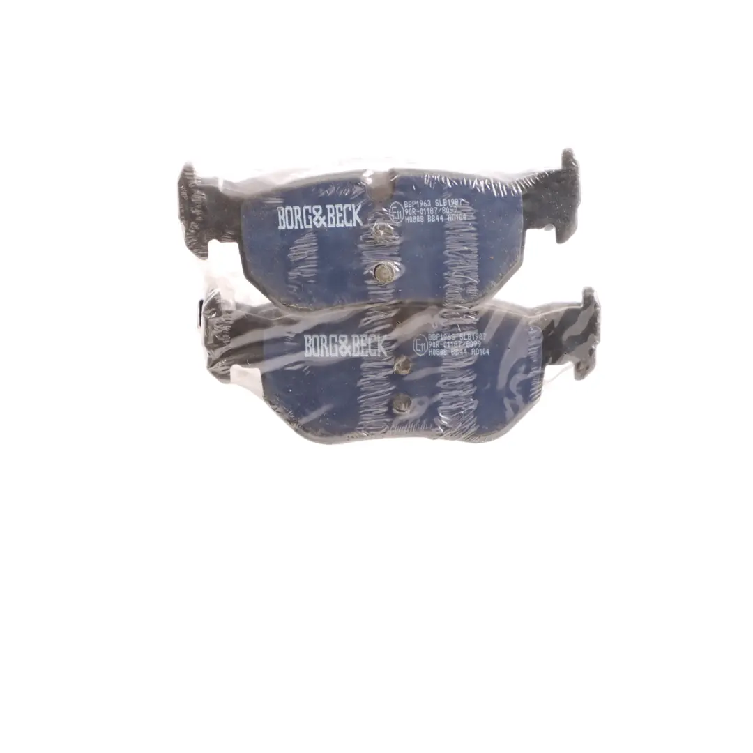 Brake Pads BMW E87 E90 Rear Brake Pads Set Borg & Beck Brake Unit Kit to with Part number BBP1963 Brake Pads BMW E87 E90 Rear Brake Pads Set Borg & Beck Brake Unit Kit - SKU BBP1963 - Part number BBP1963