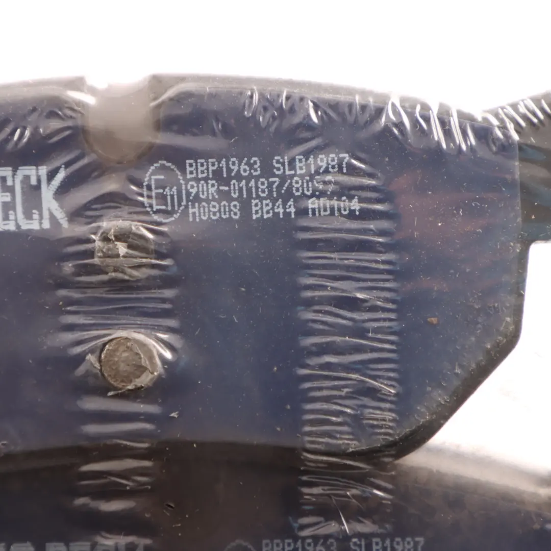 Brake Pads BMW E87 E90 Rear Brake Pads Set Borg & Beck Brake Unit Kit to with Part number BBP1963 Brake Pads BMW E87 E90 Rear Brake Pads Set Borg & Beck Brake Unit Kit - SKU BBP1963 - Part number BBP1963