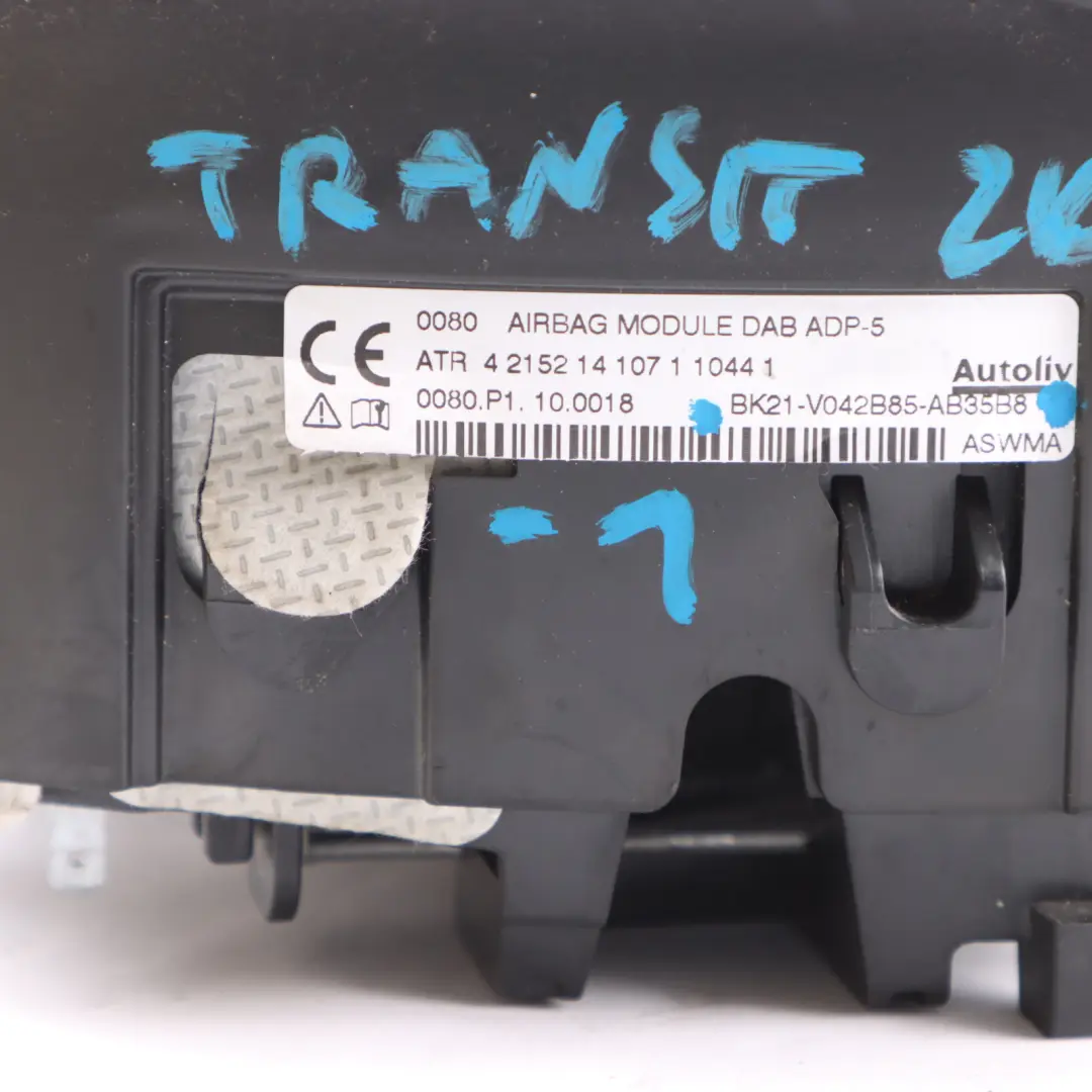 Ford Transit Custom Mk8 Steering Wheel Air Module Driver's Side - SKU BK21V042B85AB35B8-1 - Part number BK21V042B85AB35B8