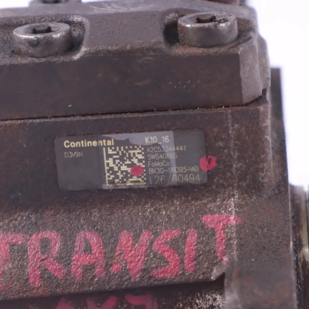 Pompe à carburant haute pression BK3Q9B395AD pour Ford Transit MK7 à propos du numéro de pièce BK3Q-9B395-AD Ford Transit MK7 Pompe à carburant haute pression BK3Q9B395AD - SKU BK3Q-9B395-AD - Numéro de pièce BK3Q-9B395-AD