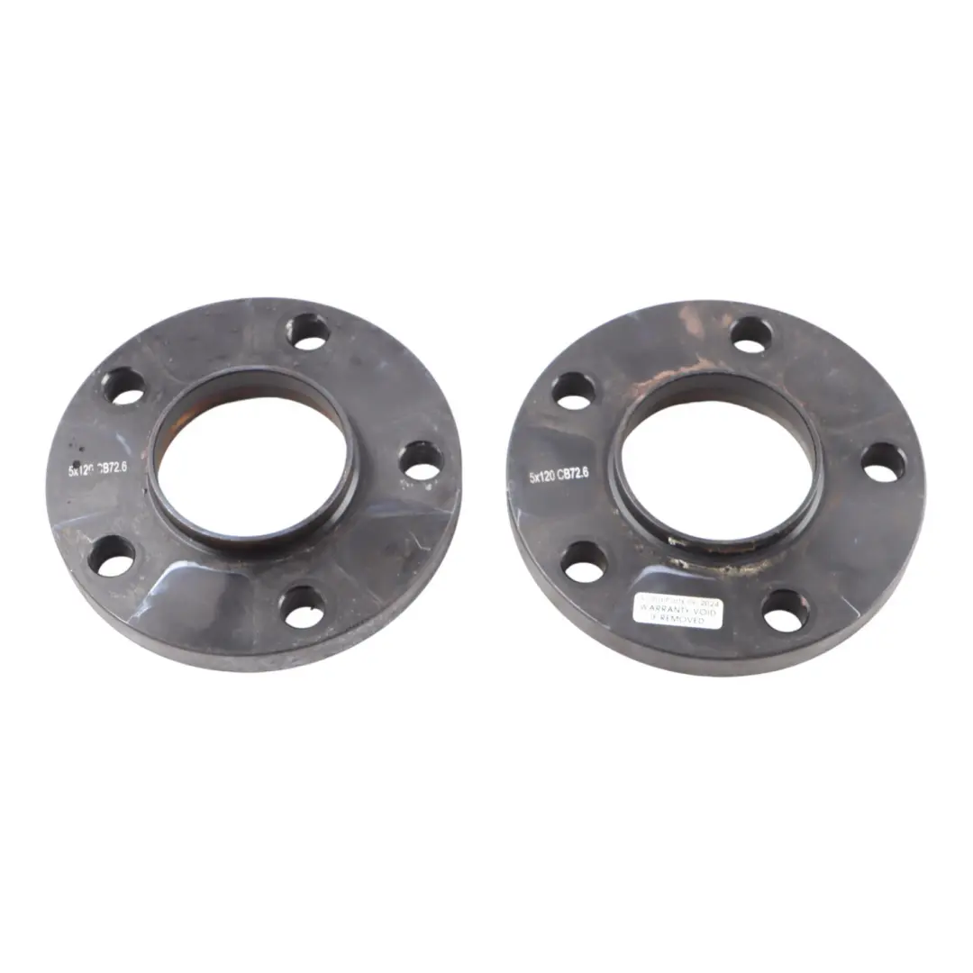 BMW Alloy Wheel Spacers Hubcentric Shims 5x120 72.6mm 15mm - SKU COMPONENTS BMW Spacers-1 - Part number COMPONENTS BMW Spacers-1