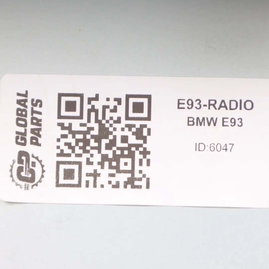 Unité principale Module contrôle navigation du lecteur radio 5A2BF31 pour BMW E93 à propos du numéro de pièce E93-RADIO BMW E93 Unité principale Module contrôle navigation du lecteur radio 5A2BF31 - SKU E93-RADIO - Numéro de pièce E93-RADIO