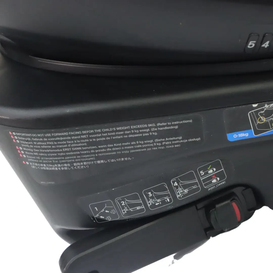 Joie Spin 360 GT Asiento de seguridad giratorio Isofix Grupo 0+/1 Negro para con número de pieza Joie 360 Spin Seat Joie Spin 360 GT Asiento de seguridad giratorio Isofix Grupo 0+/1 Negro - SKU Joie-360-Spin-Seat - Número de pieza Joie 360 Spin Seat