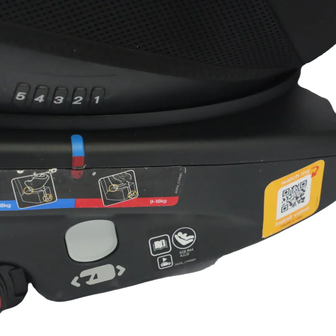  Original Joie Spin 360 GT Isofix Sitz Drehbar Schwarz 0+/1 - SKU Joie-360-Spin-Seat - Teilenummer Joie 360 Spin Seat