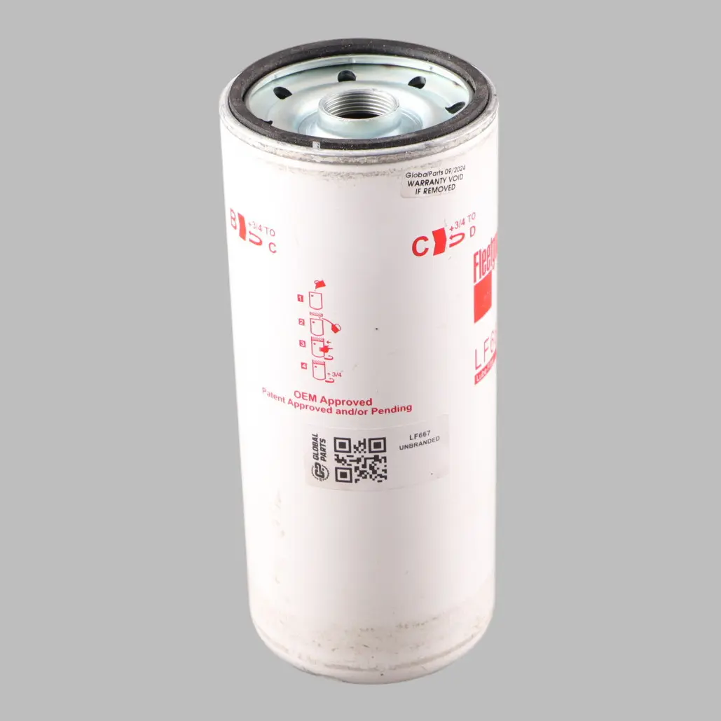  Fleetguard Filtro De Aceite - SKU LF667 - Número de pieza LF667