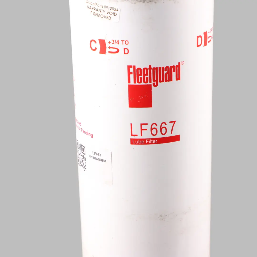 Fleetguard Oil Filter to with Part number LF667 Fleetguard Oil Filter - SKU LF667 - Part number LF667