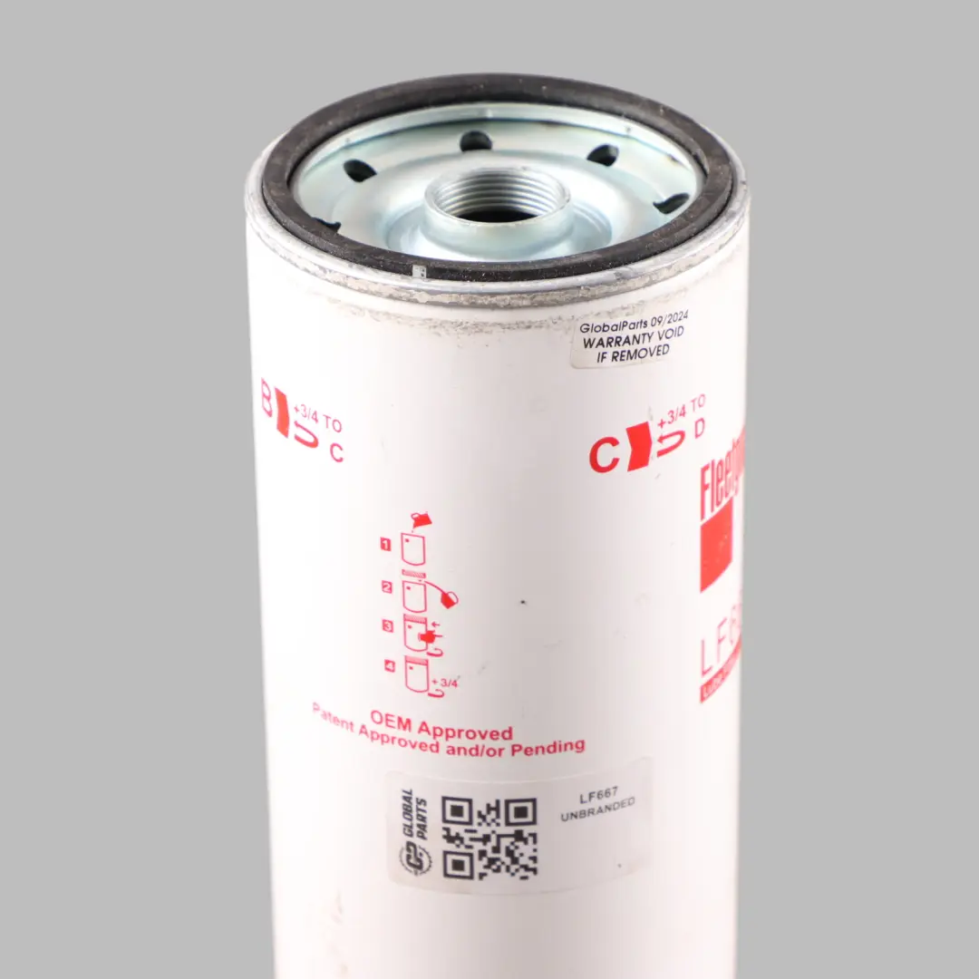  Fleetguard Ölfilter - SKU LF667 - Teilenummer LF667