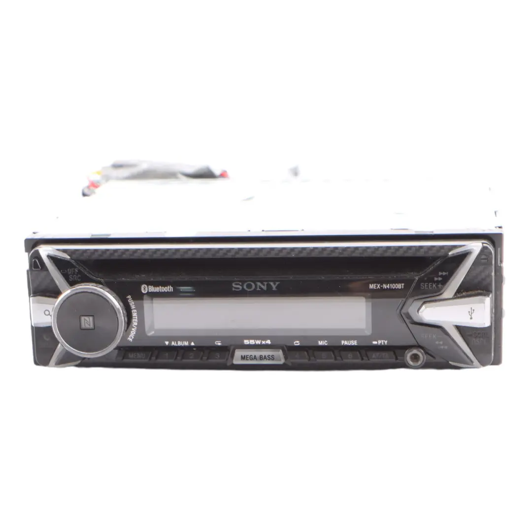 Genuine Sony Bluetooth USB Stereo Audio Player Head Unit to with Part number MEX-N4100BT Genuine Sony Bluetooth USB Stereo Audio Player Head Unit - SKU MEX-N4100BT - Part number MEX-N4100BT