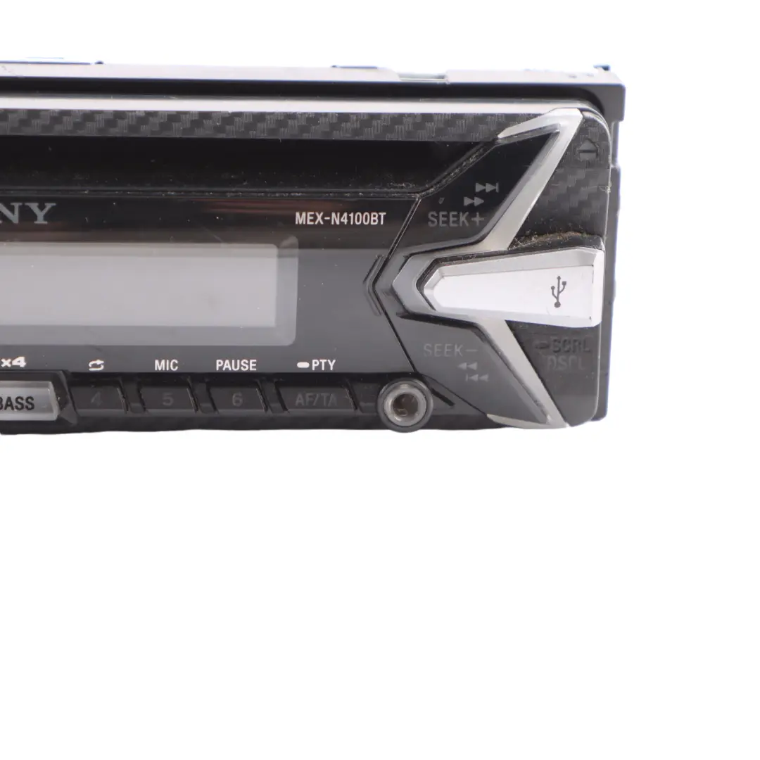  Genuine Sony Bluetooth USB Stereo Audio Player Head Unit - SKU MEX-N4100BT - Part number MEX-N4100BT