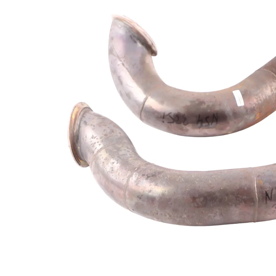  Downpipe Set BMW E82 E88 E90 E92 135i 335i N54 Exhaust Catalytic Pipes - SKU N54-DOWNPIPE - Part number N54-DOWNPIPE