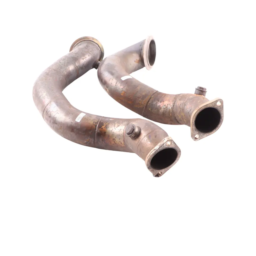  Downpipe Set BMW E82 E88 E90 E92 135i 335i N54 Exhaust Catalytic Pipes - SKU N54-DOWNPIPE - Part number N54-DOWNPIPE