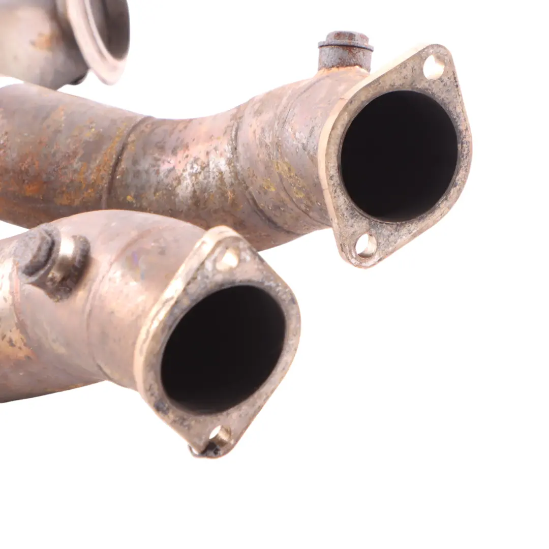  Downpipe Set BMW E82 E88 E90 E92 135i 335i N54 Exhaust Catalytic Pipes - SKU N54-DOWNPIPE - Part number N54-DOWNPIPE