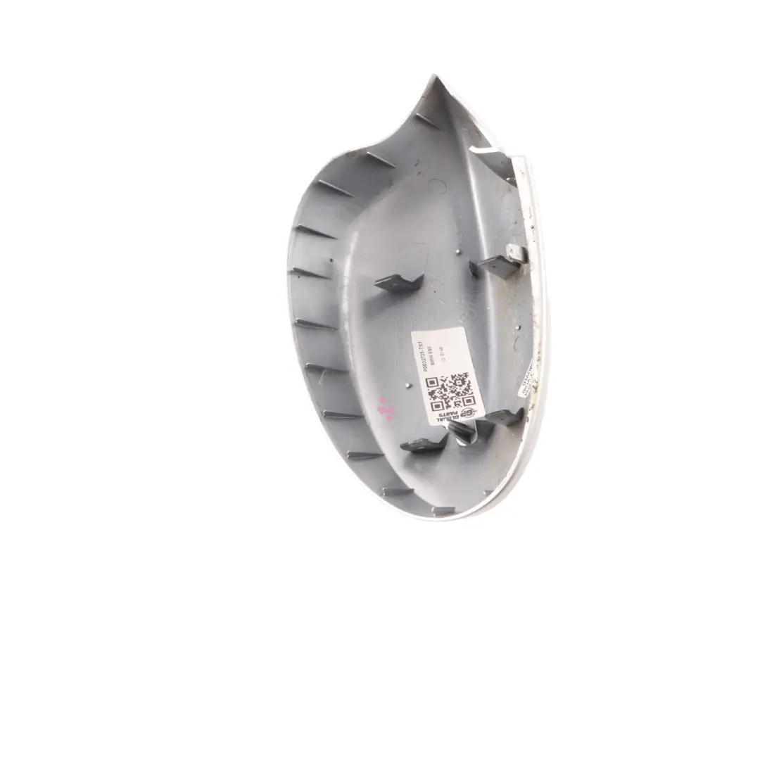 Tapa Izquierda Carcasa Espejo Wing Titansilber Plata para BMW Serie 3 1 E90 E91 con número de pieza 0032725 BMW Serie 3 1 E90 E91 Tapa Izquierda Carcasa Espejo Wing Titansilber Plata - SKU P0032725-TS1 - Número de pieza 0032725