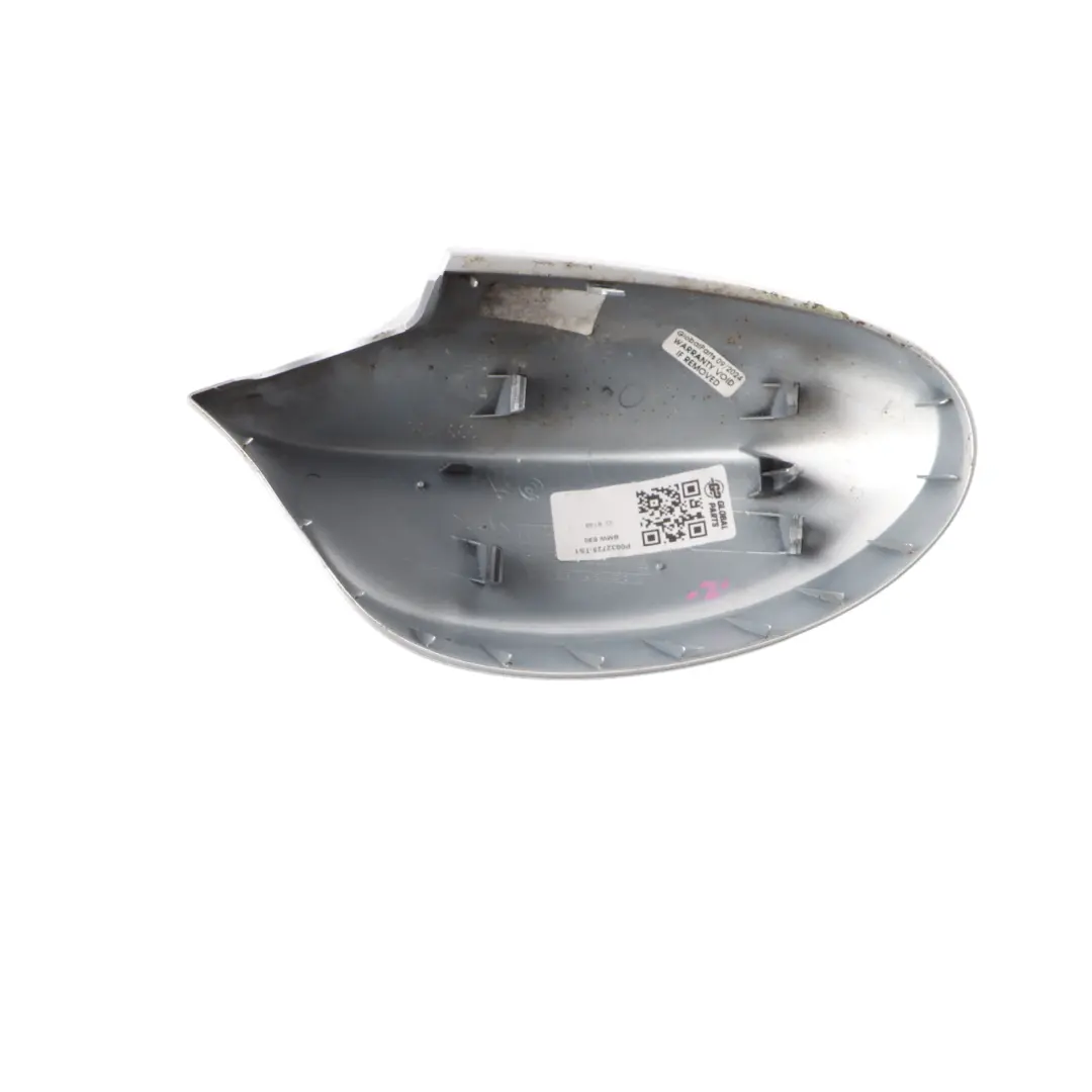 Left Cover Cap N/S Casing Wing Mirror Titansilber Silver to BMW 3 Series 1 E90 E91 with Part number 0032725 BMW 3 Series 1 E90 E91 Left Cover Cap N/S Casing Wing Mirror Titansilber Silver - SKU P0032725-TS1 - Part number 0032725