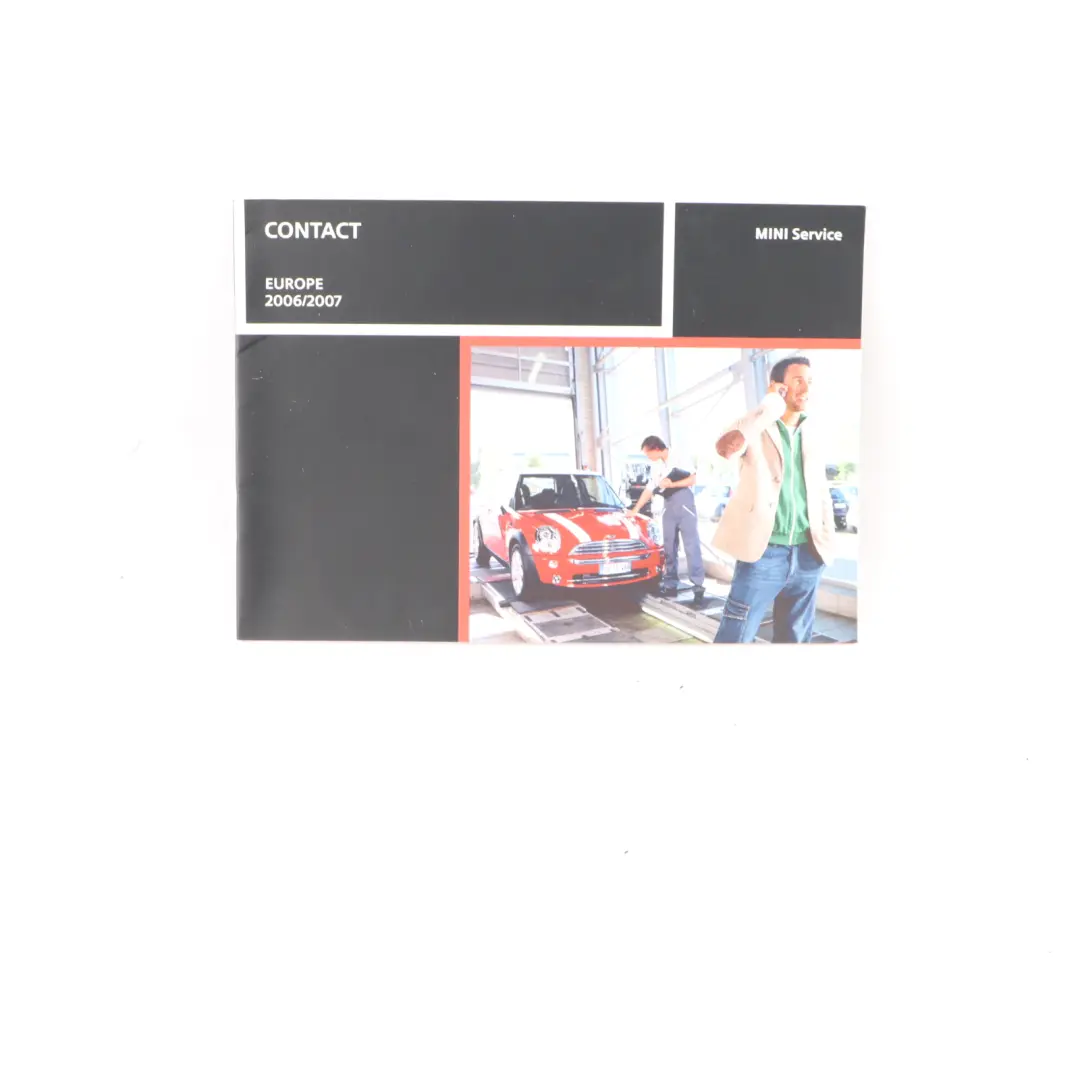 Mini R50 R52 R53 Service Booklet Owner's Handbook Set Pouch Case - SKU P0159844-2 - Part number 0159844