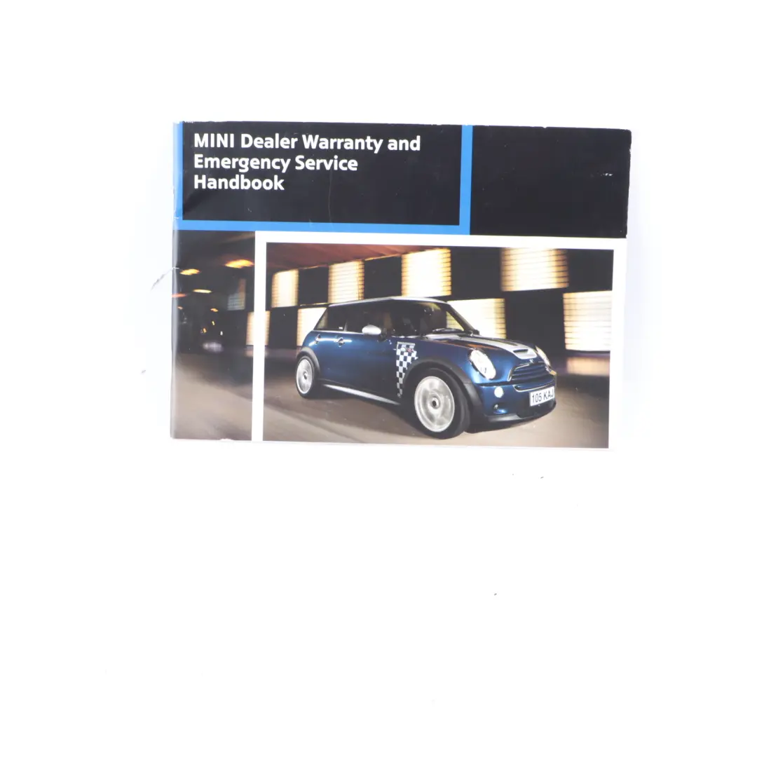 Mini R50 R52 R53 Service Booklet Owner's Handbook Set Pouch Case - SKU P0159844-2 - Part number 0159844