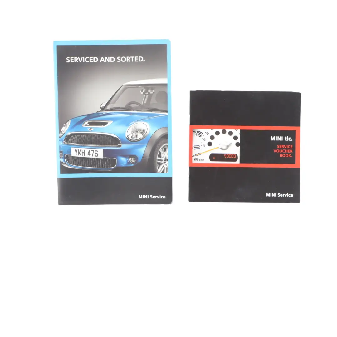 Mini R50 R52 R53 Service Booklet Owner's Handbook Set Pouch Case - SKU P0159844-2 - Part number 0159844