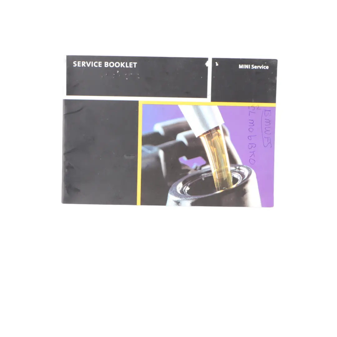 Mini R50 R52 R53 Service Booklet Owner's Handbook Set Pouch Case - SKU P0159844-2 - Part number 0159844