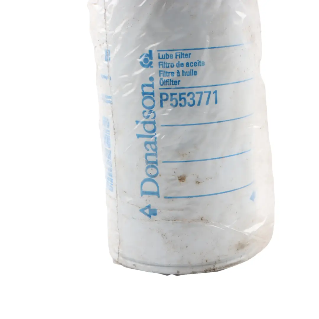 Donaldson Engine Oil Filter Spin-on Cartridge Insert Unit to with Part number P553771 Donaldson Engine Oil Filter Spin-on Cartridge Insert Unit - SKU P553771 - Part number P553771