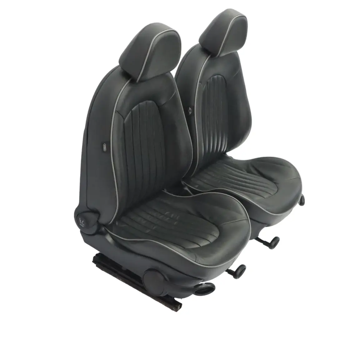  Sedili in pelle Mini R50 riscaldati Park Lane Black Sedile anteriore posteriore - SKU R50-Seats-Set-Park-Lane-English-Panther - Numero di parte R50 Seats Set Park Lane English Panther