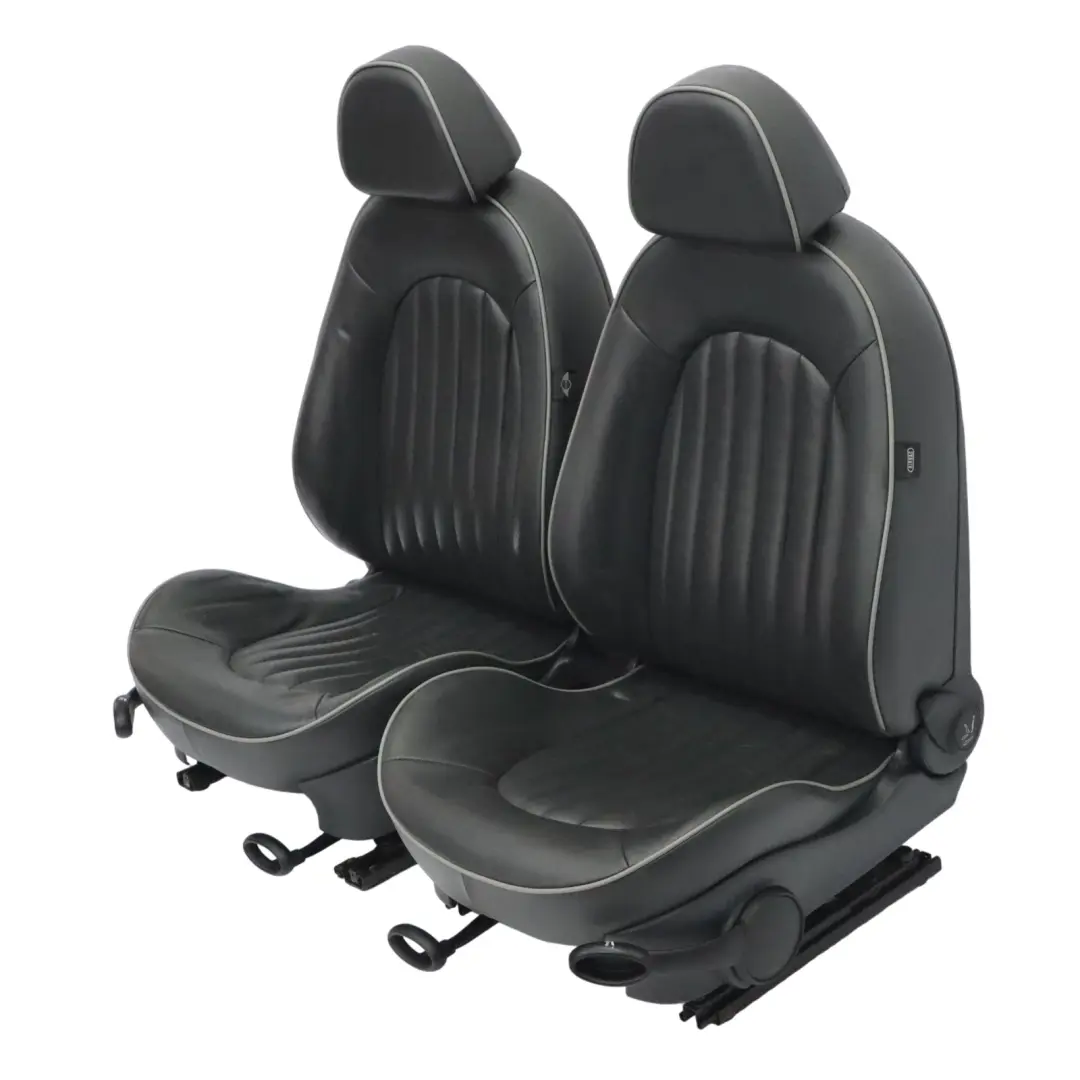  Sièges cuir Mini R50 chauffants anglais Park Lane Siège avant arrière noir - SKU R50-Seats-Set-Park-Lane-English-Panther - Numéro de pièce R50 Seats Set Park Lane English Panther