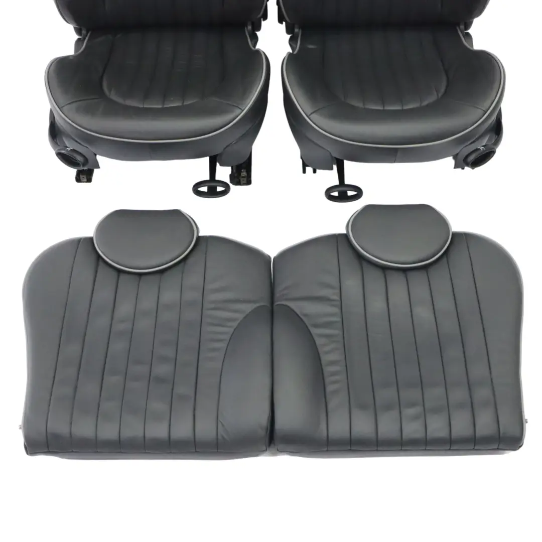  Sièges cuir Mini R50 chauffants anglais Park Lane Siège avant arrière noir - SKU R50-Seats-Set-Park-Lane-English-Panther - Numéro de pièce R50 Seats Set Park Lane English Panther