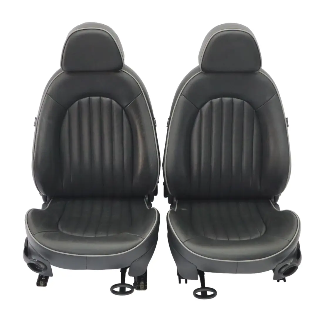  Sièges cuir Mini R50 chauffants anglais Park Lane Siège avant arrière noir - SKU R50-Seats-Set-Park-Lane-English-Panther - Numéro de pièce R50 Seats Set Park Lane English Panther