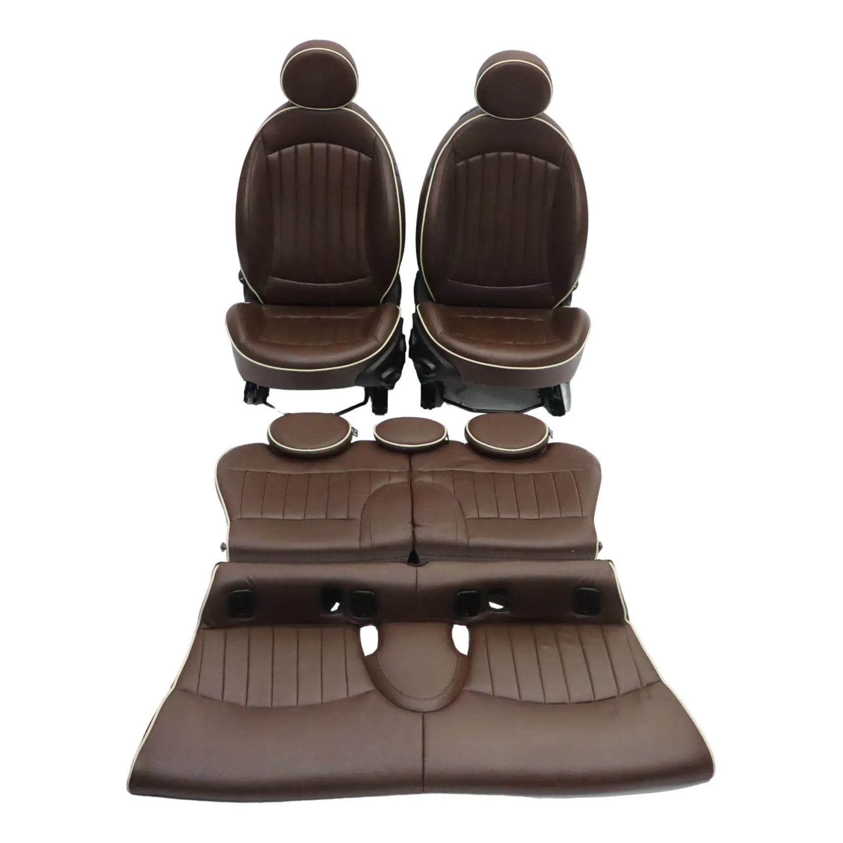 Sièges en cuir Mini R55 Clubman Sport Chauffés Hot Chocolate Lounge Intérieur