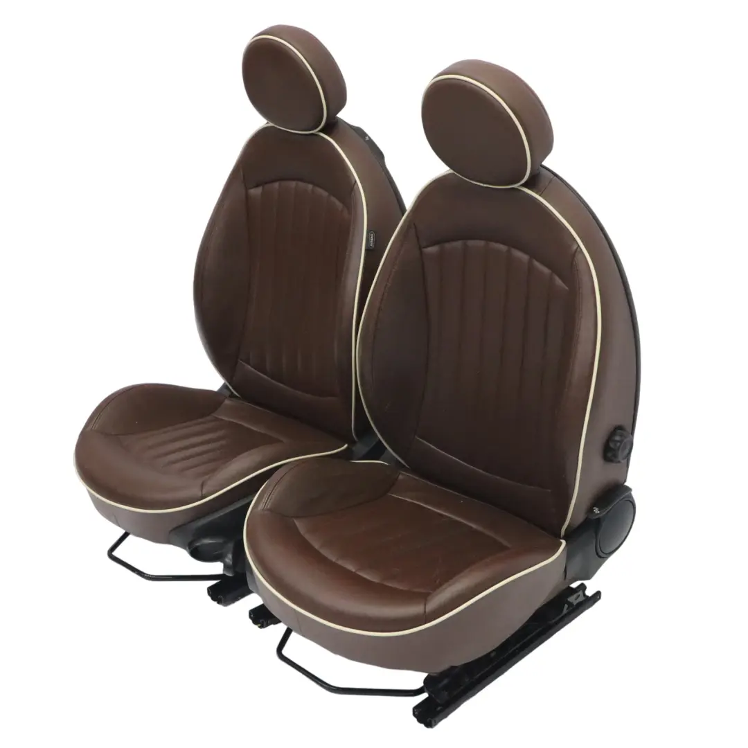  Sièges en cuir Mini R55 Clubman Sport Chauffés Hot Chocolate Lounge Intérieur - SKU R55-SEATS-HOT-CHOCOLATE - Numéro de pièce R55-SEATS-HOT
