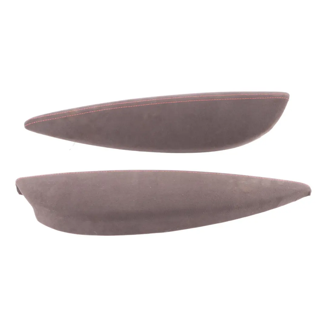 Door Arm Rest Alcantara Black Red Seam Left Right N/O/S Set Kit to Mini R56 with Part number R56-ALCANTARA-ARMREST Mini R56 Door Arm Rest Alcantara Black Red Seam Left Right N/O/S Set Kit - SKU R56-ALCANTARA-ARMREST - Part number R56-ALCANTARA-ARMREST