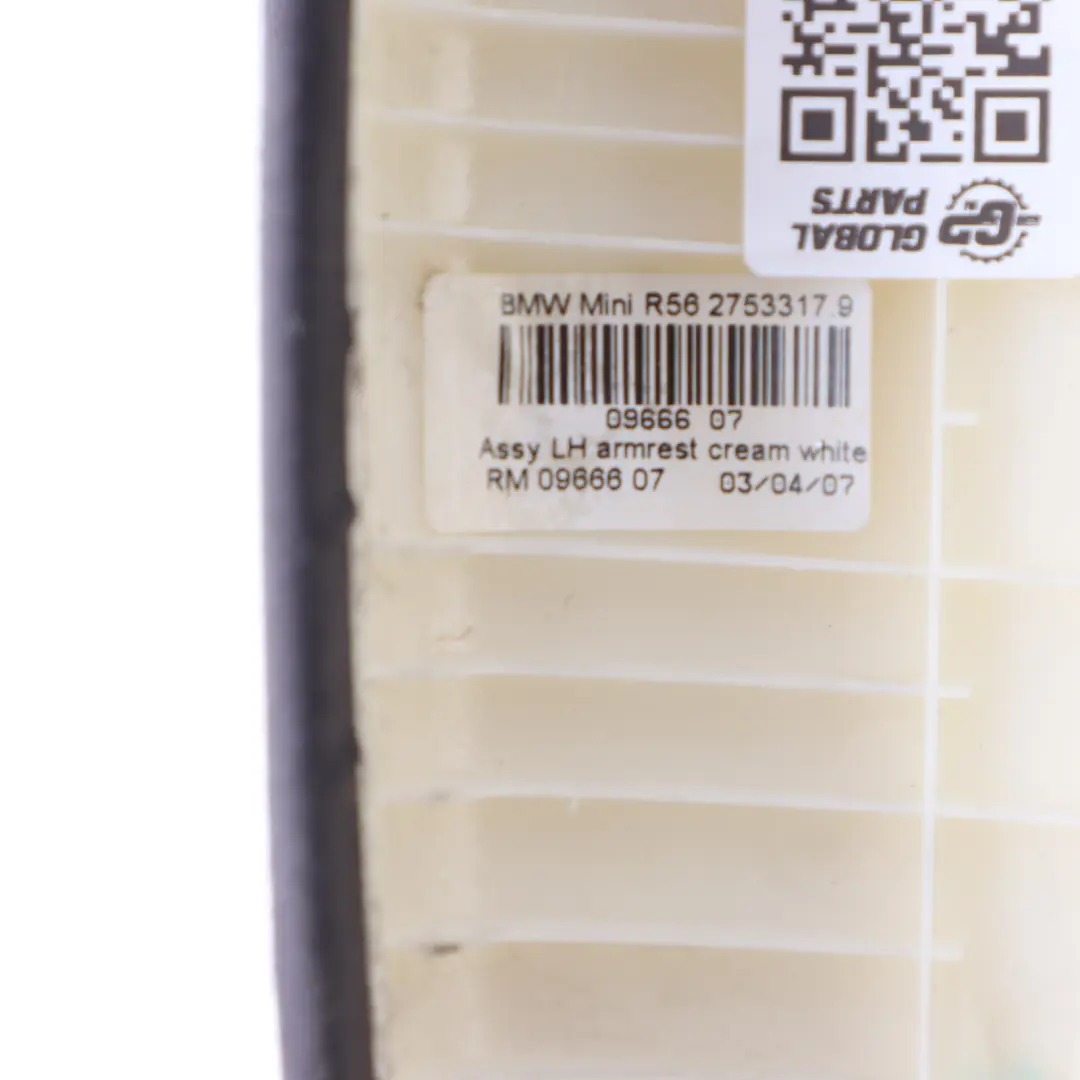 Mini R56 Door Arm Rest Alcantara Black Red Seam Left Right N/O/S Set Kit - SKU R56-ALCANTARA-ARMREST - Part number R56-ALCANTARA-ARMREST