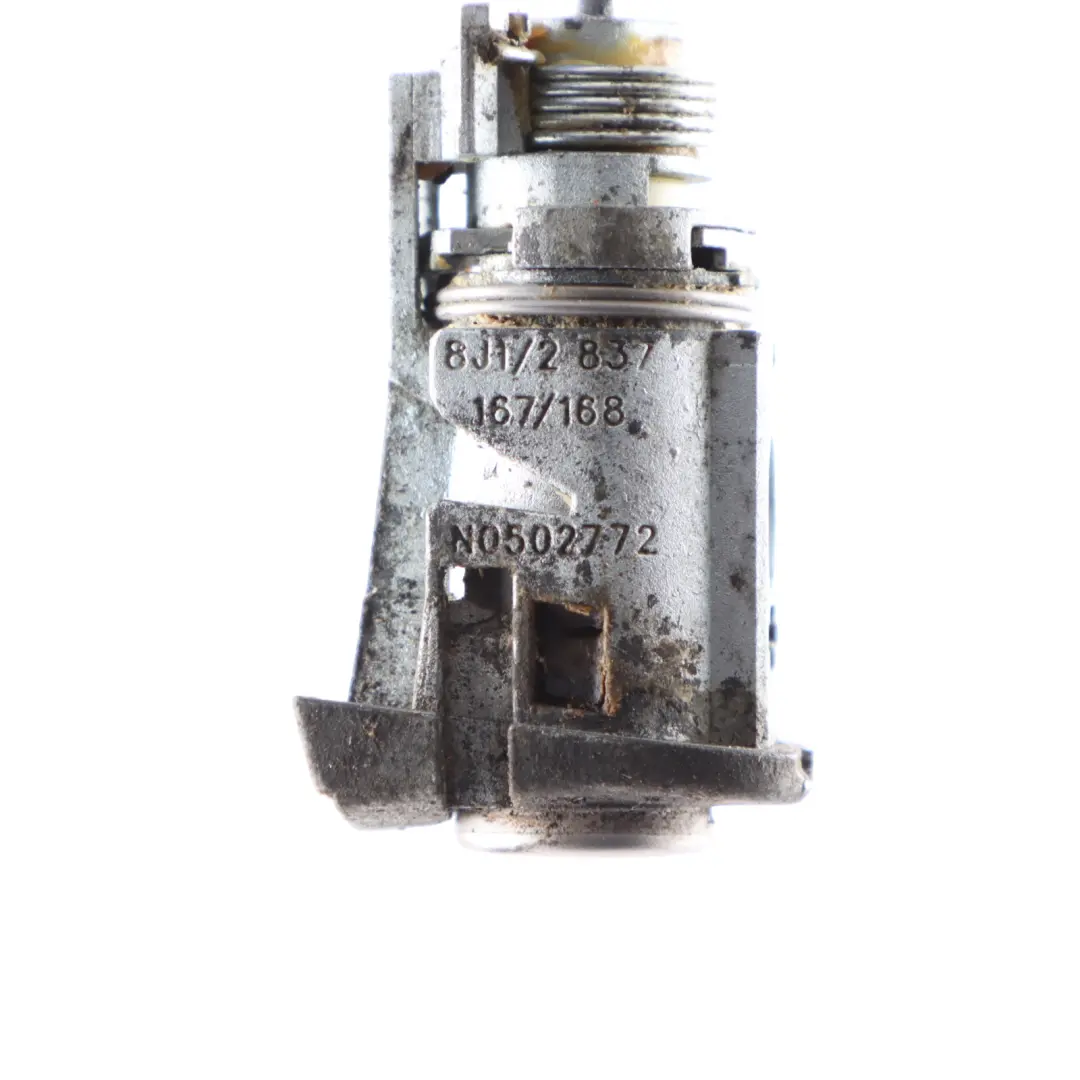 Audi TT 8J Door Lock Cylinder Guide Front Right O/S 8J2837168 - SKU RHD-107837168BE - Part number 107837168BE