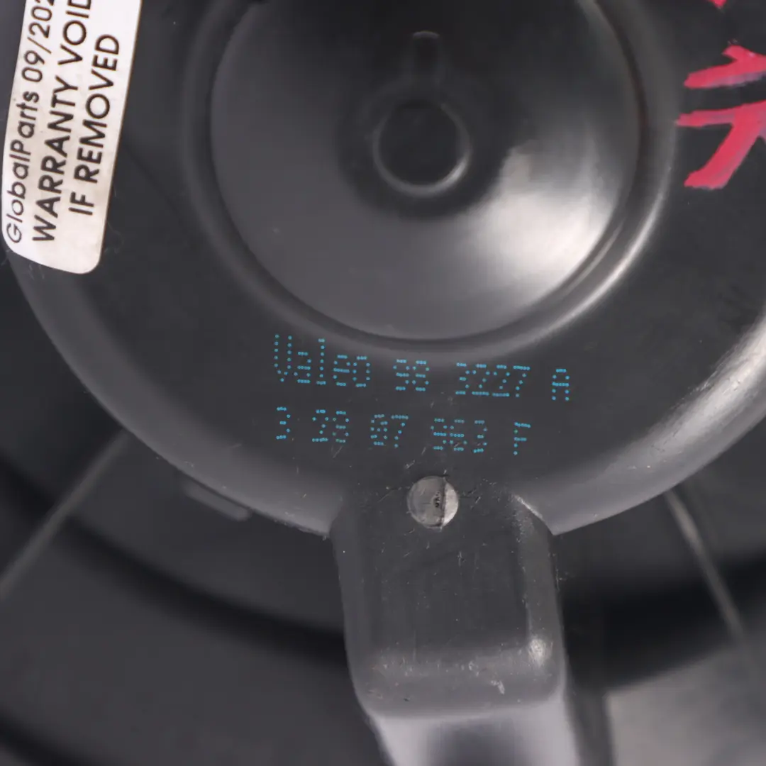 Heater Blower Volkswagen Golf 6 Touran MK1 Motor Fan Unit A to with Part number 1K2819015 Heater Blower Volkswagen Golf 6 Touran MK1 Motor Fan Unit A - SKU RHD-1K2819015A - Part number 1K2819015