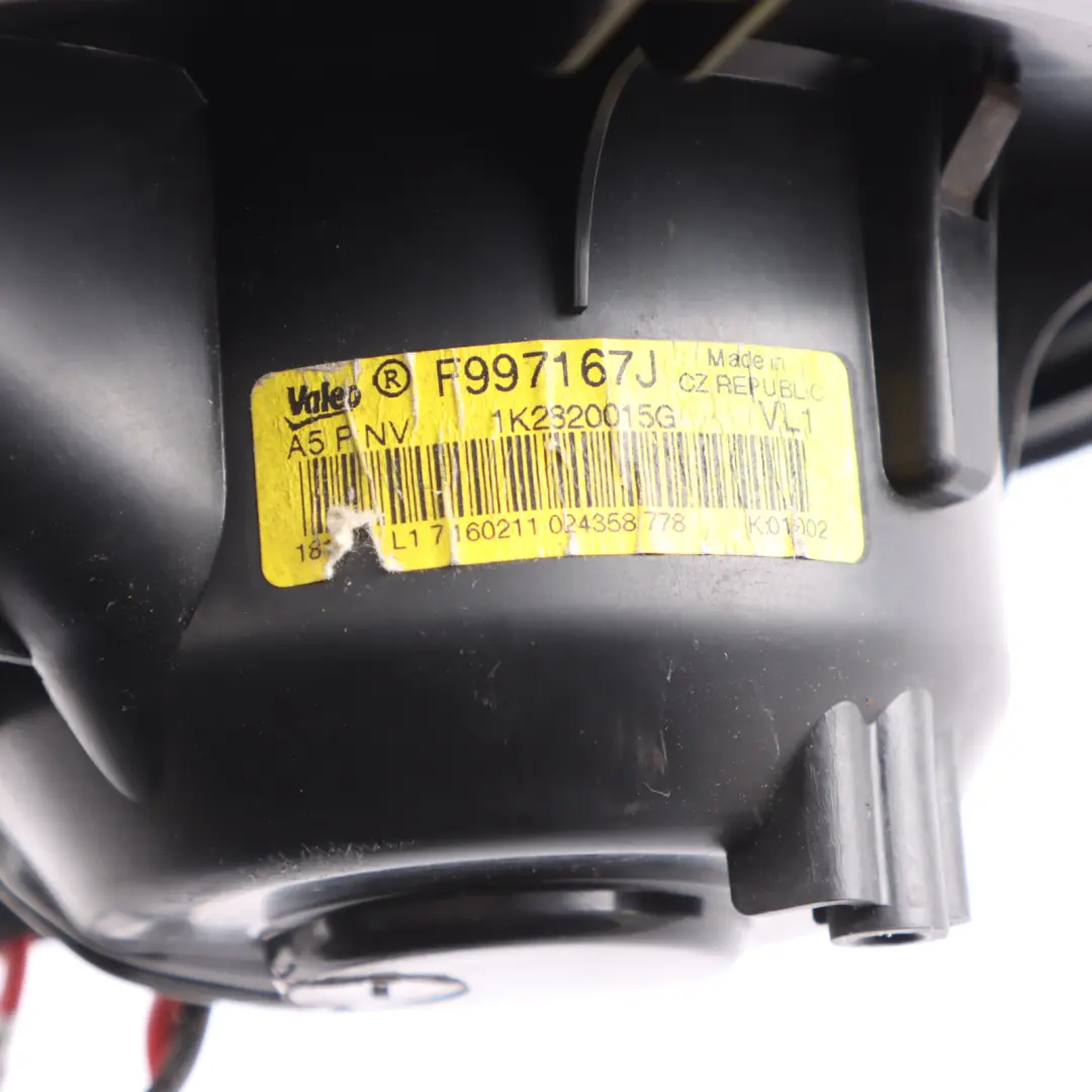 Volkswagen Golf Passat Audi A3 Q3 TT Mk2 8J Heater Blower Motor Fan - SKU RHD-1K2820015H - Part number 1K2820015H