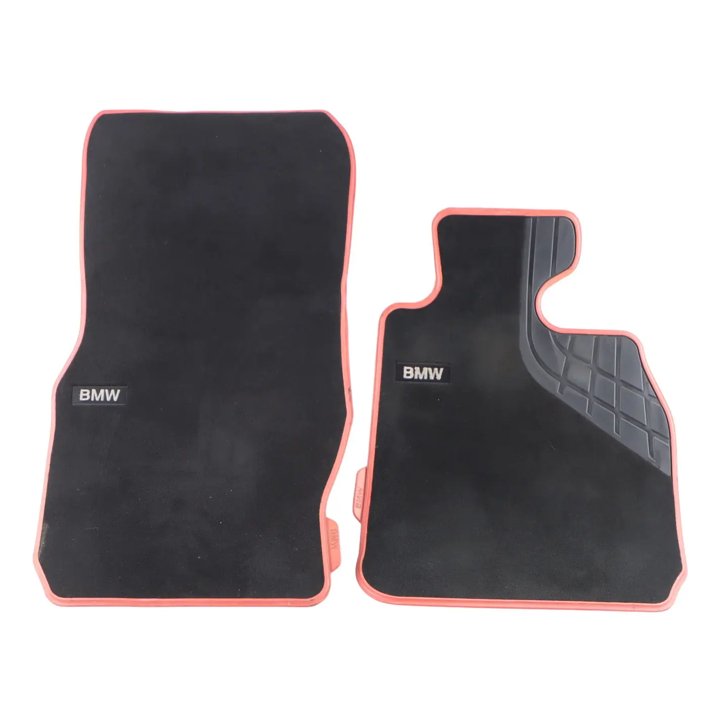 BMW F30 Front Textile Sport Floor Mats Left Right N/O/S Set Kit 2293358