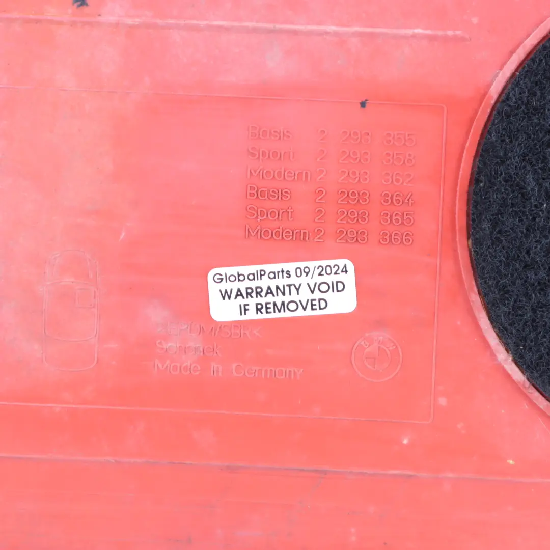 Front Textile Sport Floor Mats Left Right N/O/S Set Kit to BMW F30 with Part number 2293358 BMW F30 Front Textile Sport Floor Mats Left Right N/O/S Set Kit - SKU RHD-2293358 - Part number 2293358