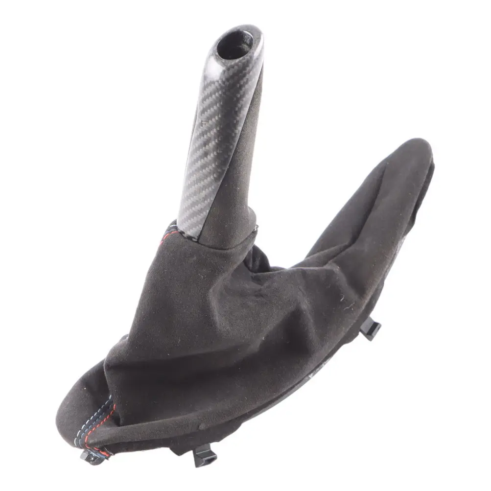 Handbrake Lever BMW F80 M3 F82 M4 Handle Grip Cover Alcantara Carbon to with Part number 2358364 Handbrake Lever BMW F80 M3 F82 M4 Handle Grip Cover Alcantara Carbon - SKU RHD-2358364 - Part number 2358364