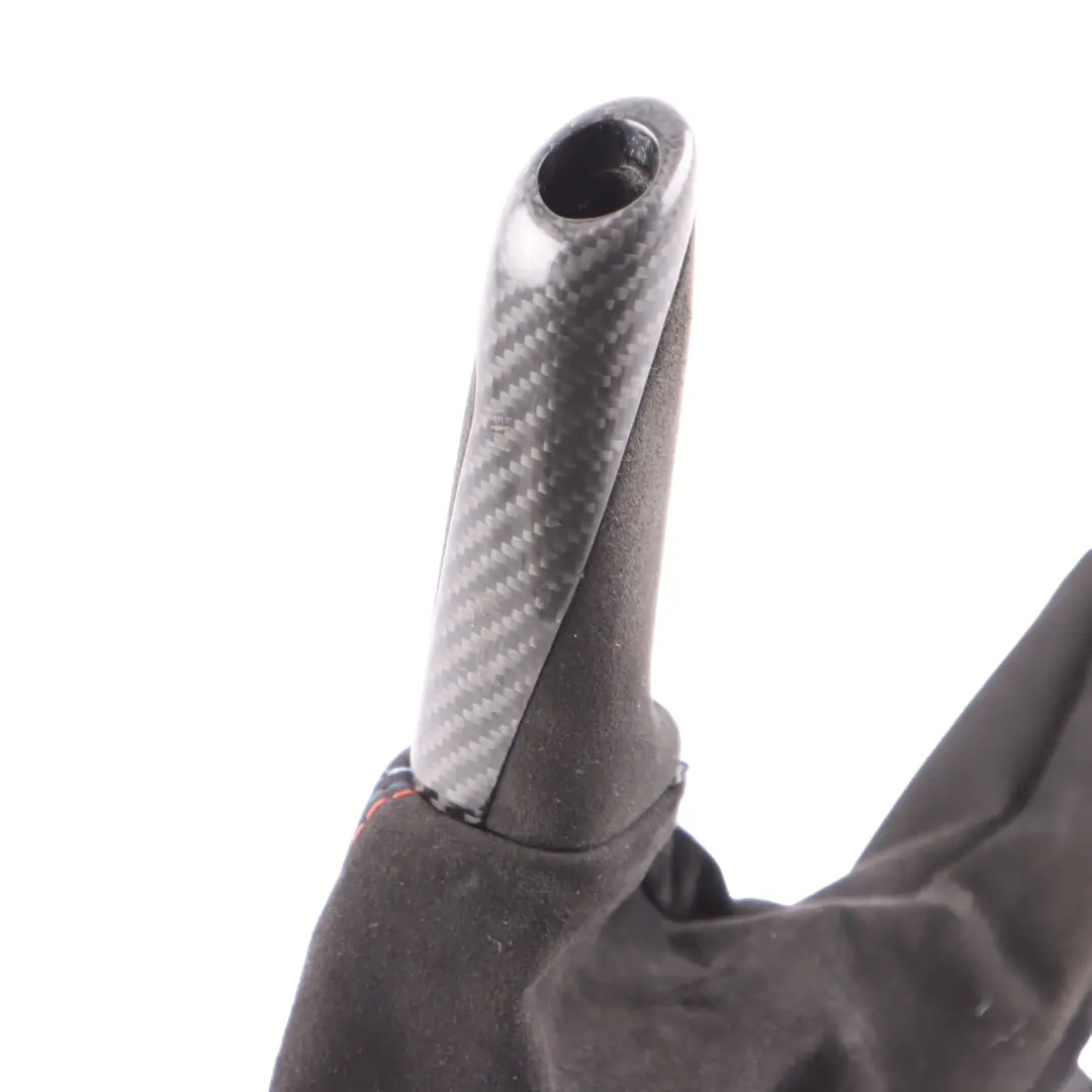 Handbrake Lever BMW F80 M3 F82 M4 Handle Grip Cover Alcantara Carbon to with Part number 2358364 Handbrake Lever BMW F80 M3 F82 M4 Handle Grip Cover Alcantara Carbon - SKU RHD-2358364 - Part number 2358364