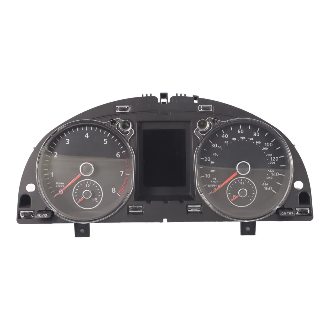 Volkswagen Passat B7 Instrument Cluster Speedometer Petrol Automatic - SKU RHD-3AA920880M - Part number 3AA920880M