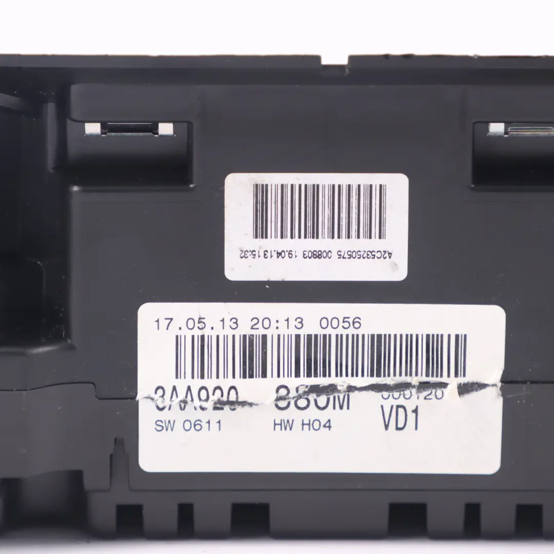 Instrument Cluster Speedometer Petrol Automatic to Volkswagen Passat B7 with Part number 3AA920880M Volkswagen Passat B7 Instrument Cluster Speedometer Petrol Automatic - SKU RHD-3AA920880M - Part number 3AA920880M