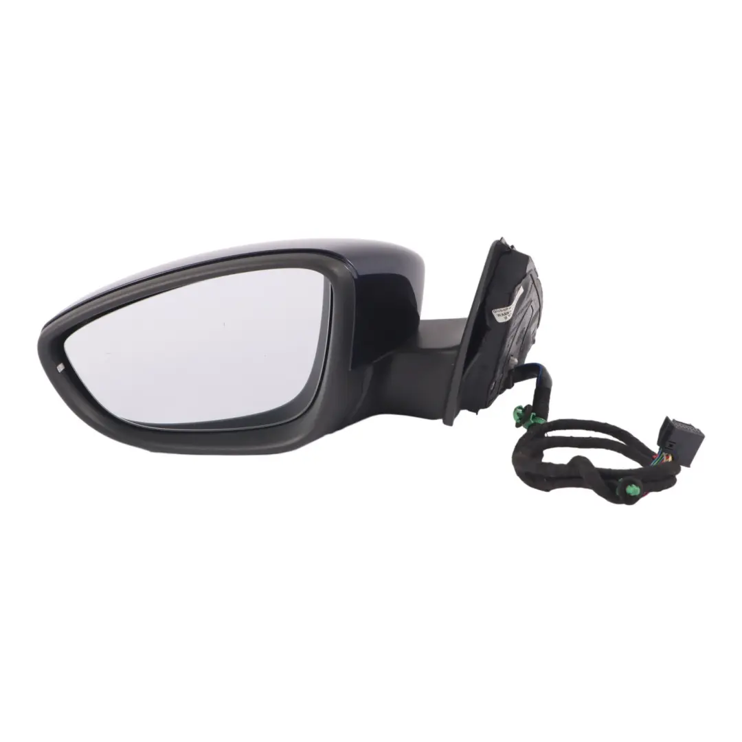 Wing Mirror Left N/S Night Blue Metallic - H5X to Volkswagen Passat B7 with Part number 3AB857507K Volkswagen Passat B7 Wing Mirror Left N/S Night Blue Metallic - H5X - SKU RHD-3AB857507K-NBL - Part number 3AB857507K