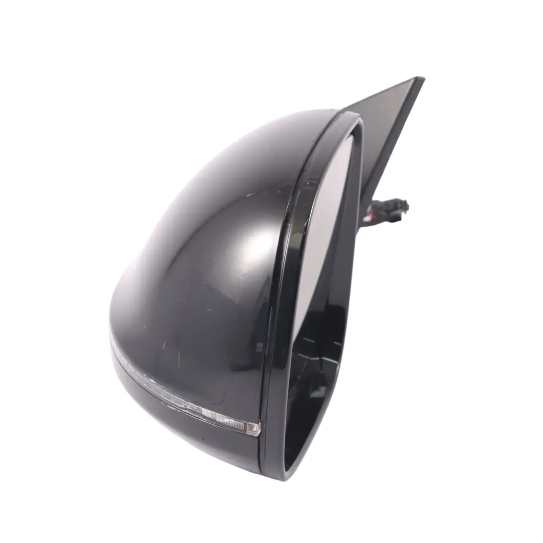 Audi Q7 4L Door Wing Outside Mirror Heated Left N/S Phantom Black - LZ9Y - SKU RHD-4L2857409AK-PHB - Part number 4L2857409AK-PHB