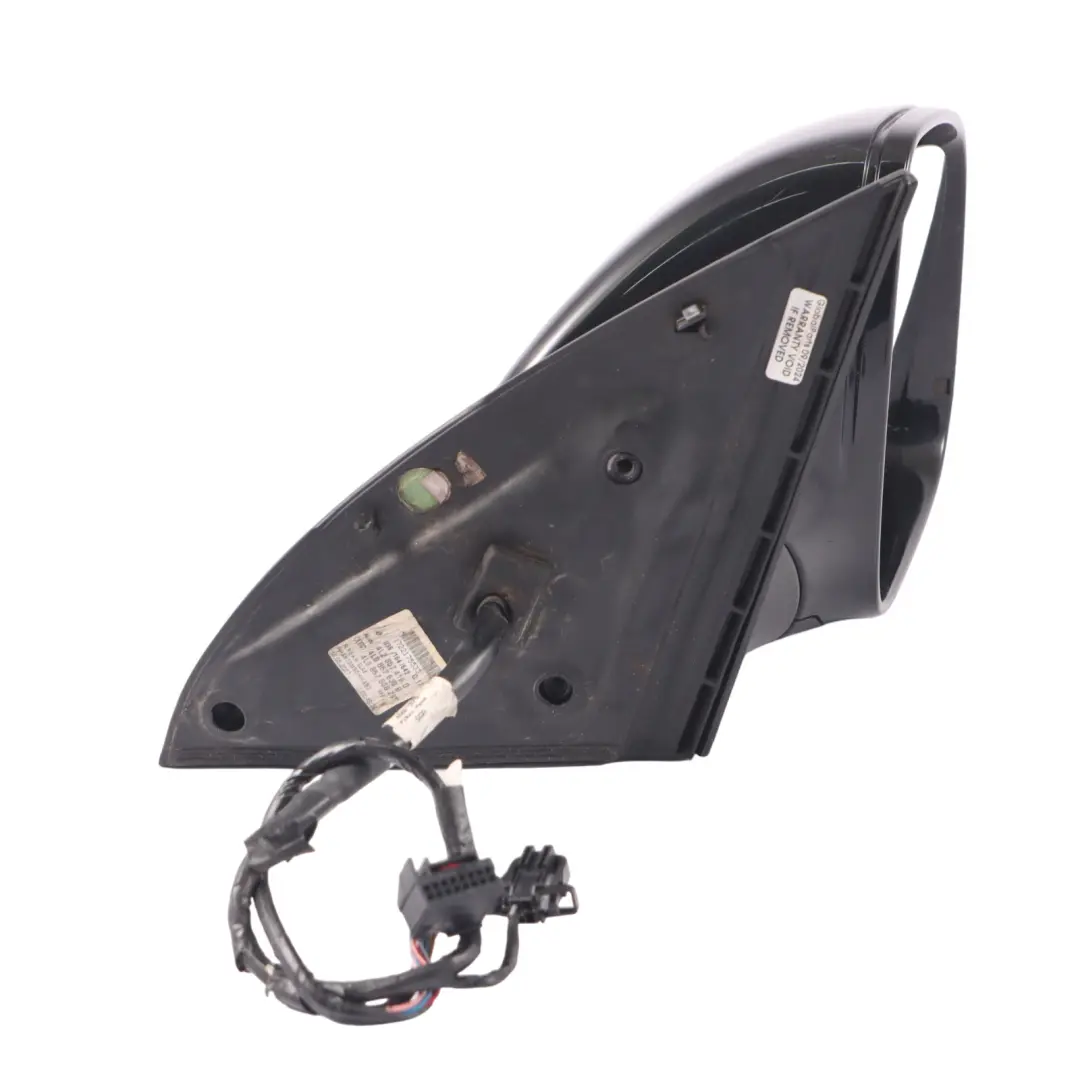 Audi Q7 4L Wing Mirror Heated Door Right O/S Outside Phantom Black - LZ9Y - SKU RHD-4L2857410S-PHB1 - Part number 4L2857410S