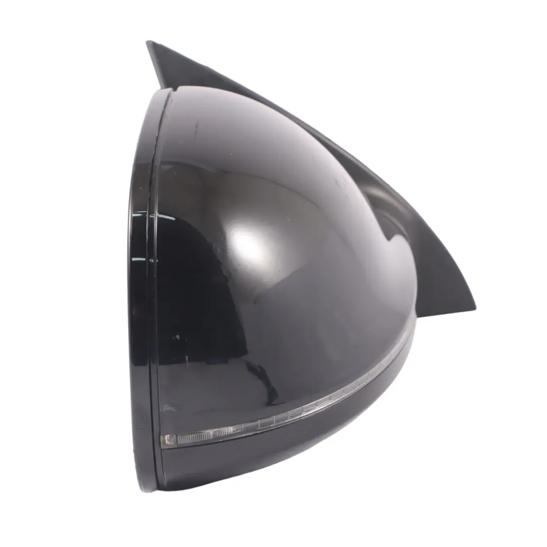 Audi Q7 4L Wing Mirror Heated Door Right O/S Outside Phantom Black - LZ9Y - SKU RHD-4L2857410S-PHB1 - Part number 4L2857410S